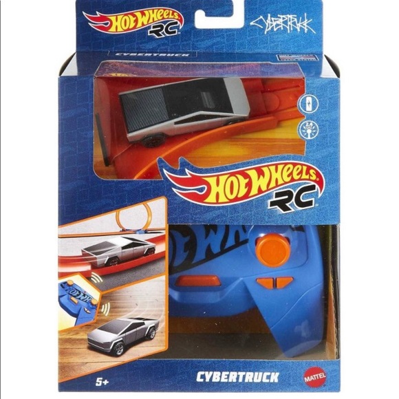 Hot Wheels Cyber Truck R/iC 1:64 Scale Rechargeable Radio-Controlled Cars - Picture 4 of 4